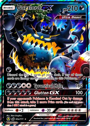 Guzzlord GX - 63a/111/111  - Holofoil Alternate Art Promos - Promo