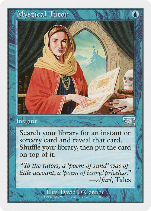 Mystical Tutor (6ED-083) - Classic Sixth Edition