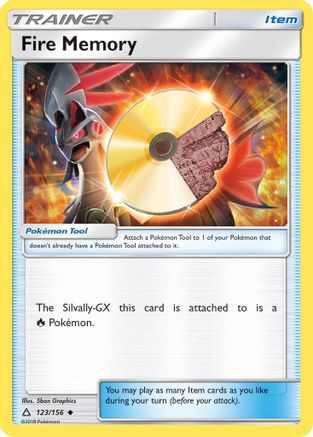 Fire Memory  SM  Ultra Prism - Uncommon