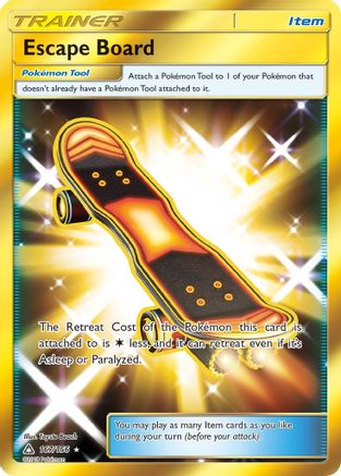 Escape Board (Secret Rare)  - Holofoil SM  Ultra Prism - Secret Rare