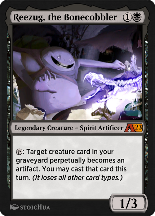 Reezug, the Bonecobbler (YDMU-010) - Alchemy: Dominaria
