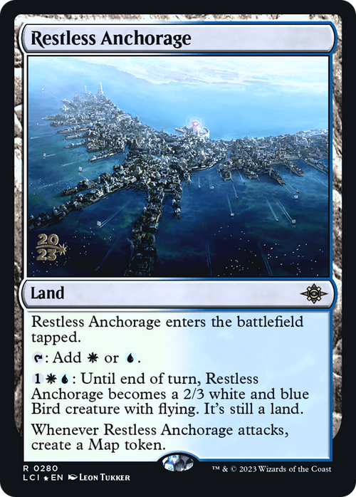 Restless Anchorage (PRE-280) - The Lost Caverns of Ixalan Promos Foil