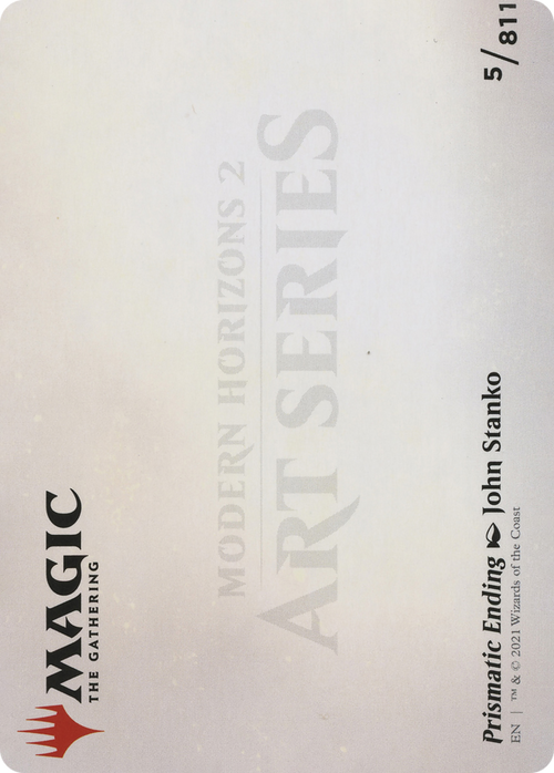 Prismatic Ending // Prismatic Ending (AMH2-005) - Modern Horizons 2 Art Series (Borderless)