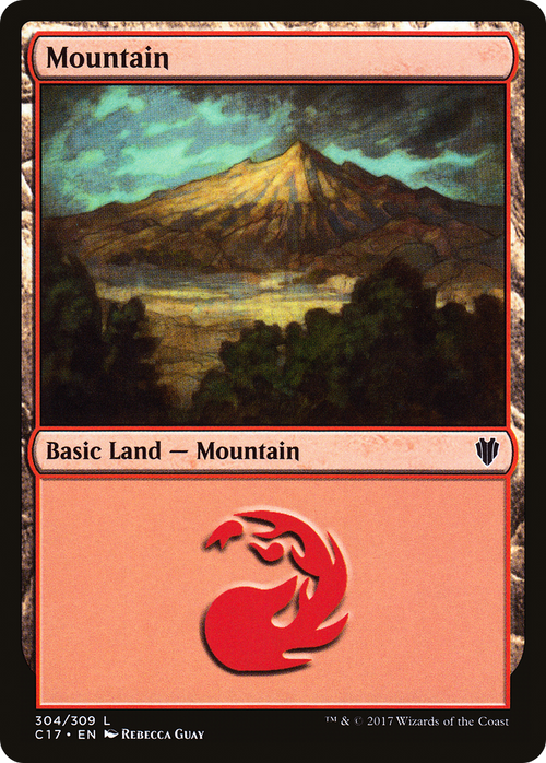 Mountain (304) (C17-304) - Commander 2017