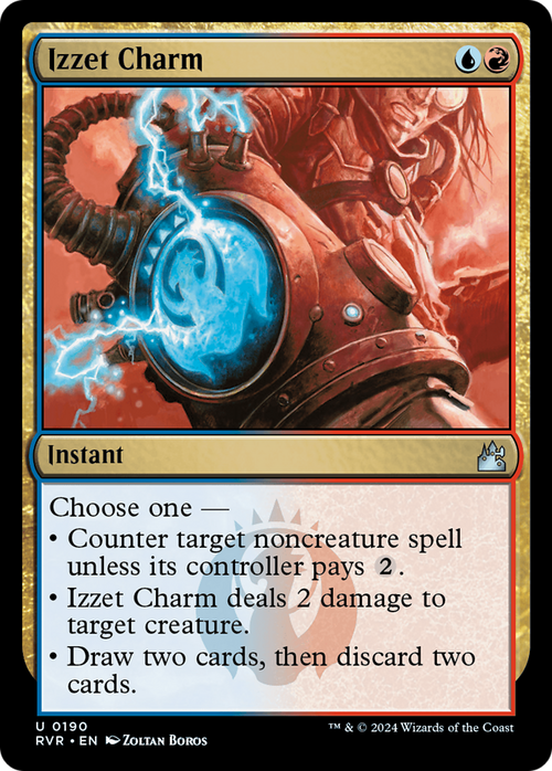Izzet Charm (RVR-190) - Ravnica Remastered Foil