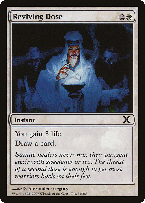 Reviving Dose (10E-034) - Tenth Edition Foil