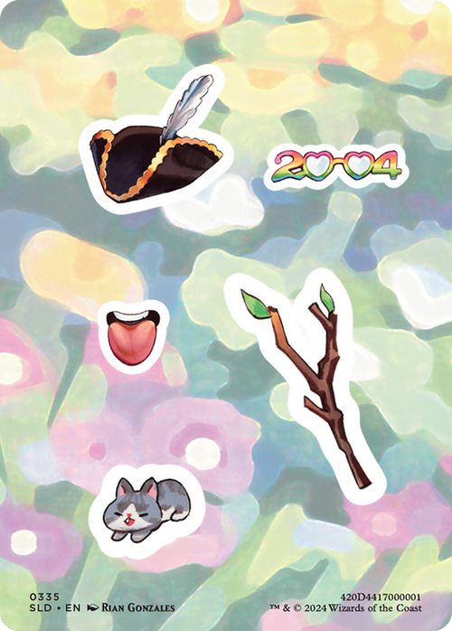 Sticker Sheet (0335) (SLD-335) - Secret Lair Drop