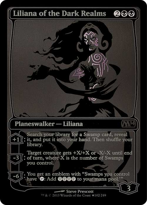 Liliana of the Dark Realms (SDCC 2013 Exclusive) (MEDIA-102★) - San Diego Comic-Con 2013 Foil