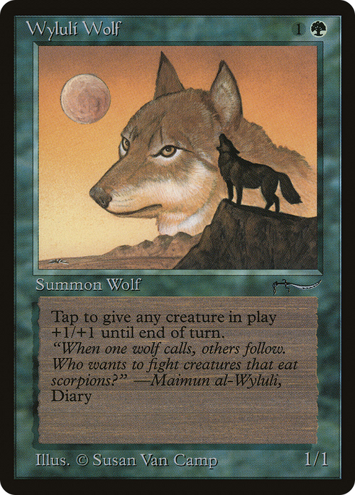 Wyluli Wolf (ARN-) - Arabian Nights