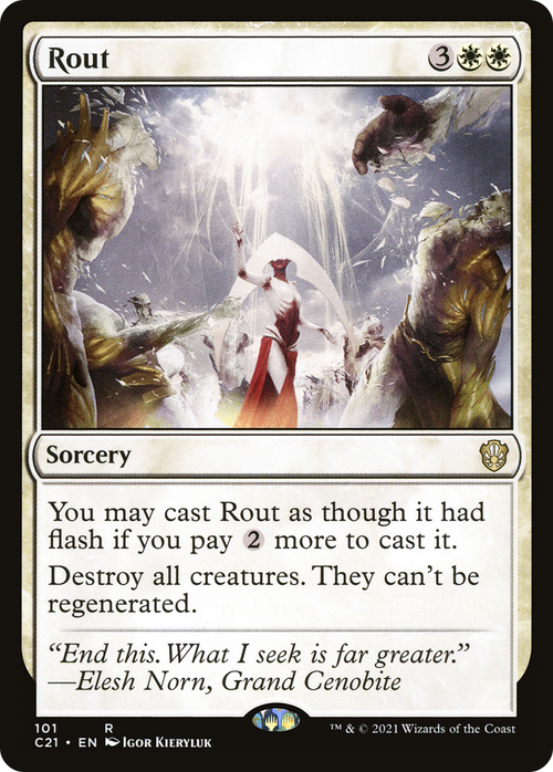 Rout (C21-101) - Commander 2021