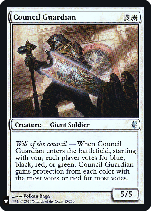 Council Guardian (LIST-CNS-15) - The List Foil