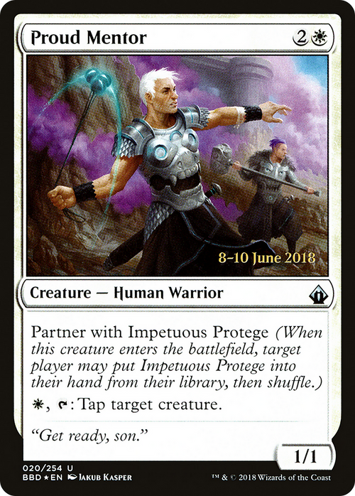 Proud Mentor (LARP-20S) - Battlebond Promos Foil