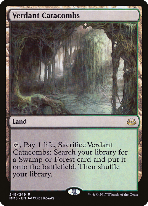 Verdant Catacombs (MM3-249) - Modern Masters 2017 Foil