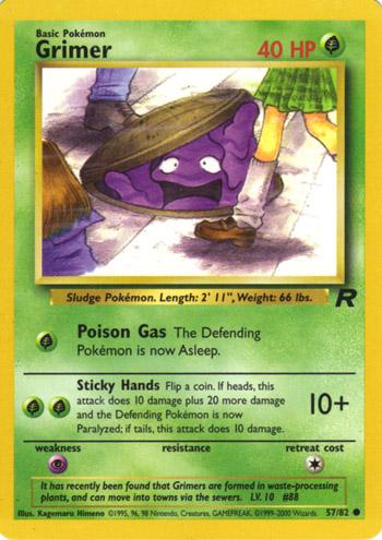 Grimer 057  - Unlimited Team Rocket - Common
