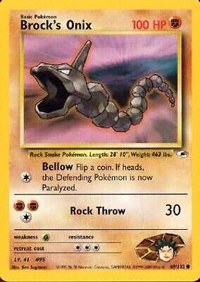 Brock's Onix (69) (69) 069  - Unlimited Gym Heroes - Common