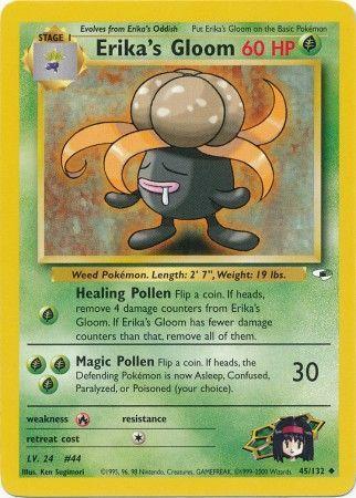 Erika's Gloom (45) (45) 045  - Unlimited Gym Heroes - Uncommon