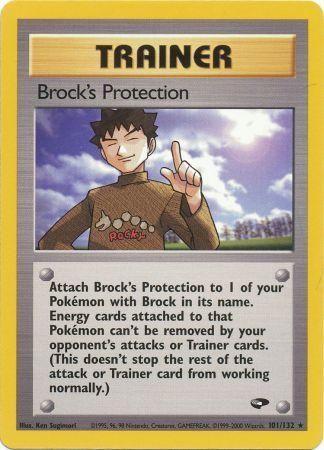 Brock's Protection 101  - Unlimited Gym Challenge - Rare