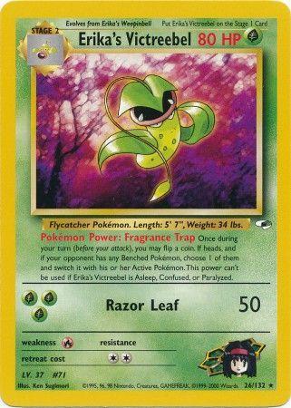 Erika's Victreebel 026  - Unlimited Gym Heroes - Rare