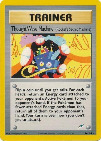 Thought Wave Machine (Rocket's Secret Machine)/105  - Unlimited Neo Destiny - Rare
