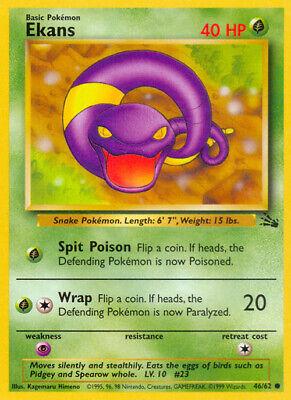Ekans 046  - Unlimited Fossil - Common