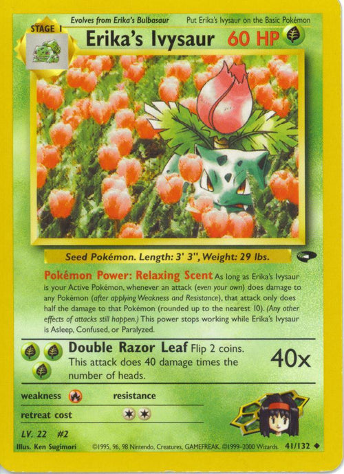 Erika's Ivysaur 041  - Unlimited Gym Challenge - Uncommon