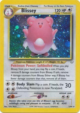 Blissey/64  - Unlimited Holofoil Neo Revelation - Holo Rare