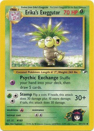 Erika's Exeggutor 044  - Unlimited Gym Heroes - Uncommon