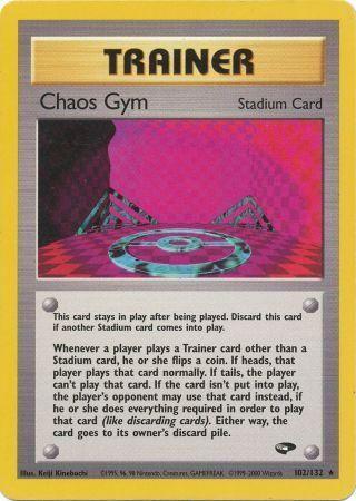 Chaos Gym 102  - Unlimited Gym Challenge - Rare