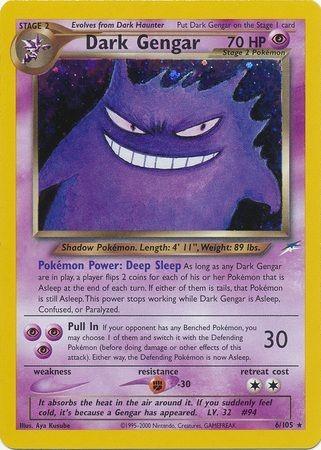 Dark Gengar  - Unlimited Holofoil Neo Destiny - Holo Rare