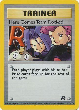 Here Comes Team Rocket! (15) (15) 015  - Unlimited Holofoil Team Rocket - Holo Rare