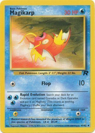 Magikarp 047/82  - Unlimited Team Rocket - Uncommon