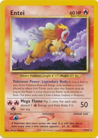 Entei (17) (17) 017  - Unlimited Neo Revelation - Rare