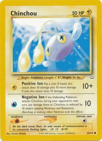 Chinchou 042  - Unlimited Neo Revelation - Common