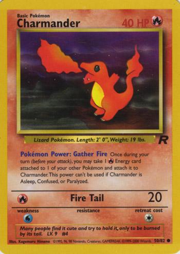Charmander 050  - Unlimited Team Rocket - Common