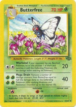 Butterfree 033  - Unlimited Jungle - Uncommon