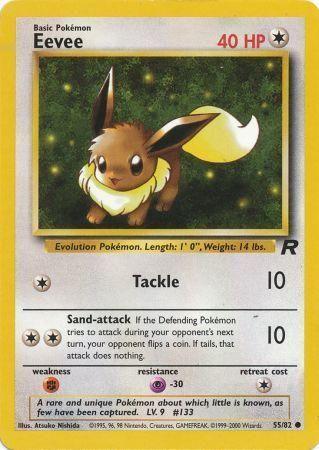 Eevee 055  - Unlimited Team Rocket - Common