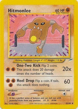Hitmonlee 042  - Unlimited Neo Destiny - Uncommon
