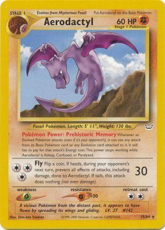 Aerodactyl 015  - Unlimited Neo Revelation - Rare