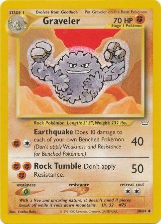 Graveler 030  - Unlimited Neo Revelation - Uncommon
