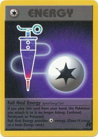 Full Heal Energy 081  - Unlimited Team Rocket - Uncommon