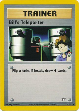 Bill's Teleporter 091  - Unlimited Neo Genesis - Uncommon