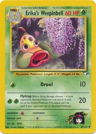 Erika's Weepinbell (48) (48) 048  - Unlimited Gym Heroes - Uncommon
