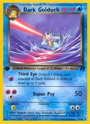 Dark Golduck 037  - Unlimited Team Rocket - Uncommon