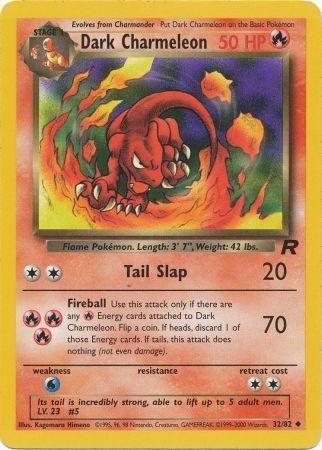 Dark Charmeleon 032  - Unlimited Team Rocket - Uncommon