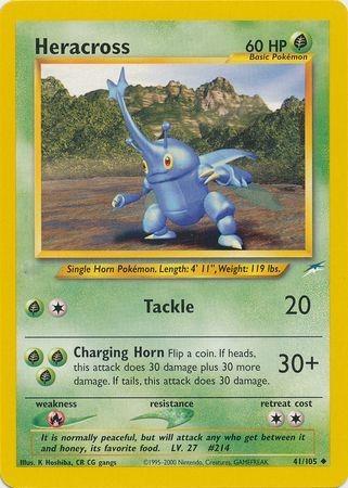 Heracross  - Unlimited Neo Destiny - Uncommon
