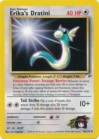Erika's Dratini 042  - Unlimited Gym Heroes - Uncommon