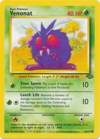 Venonat 063  - Unlimited Jungle - Common