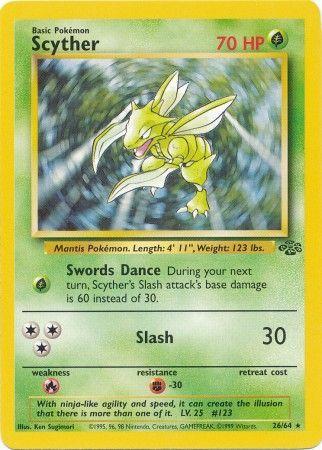 Scyther (26) (26) 026/64  - Unlimited Jungle - Rare