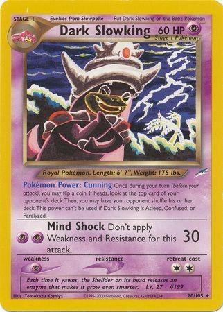 Dark Slowking  - Unlimited Neo Destiny - Rare