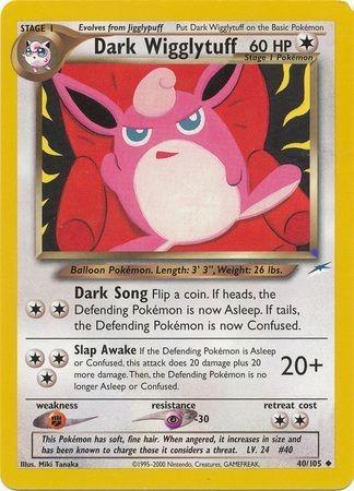 Dark Wigglytuff 040  - Unlimited Neo Destiny - Uncommon